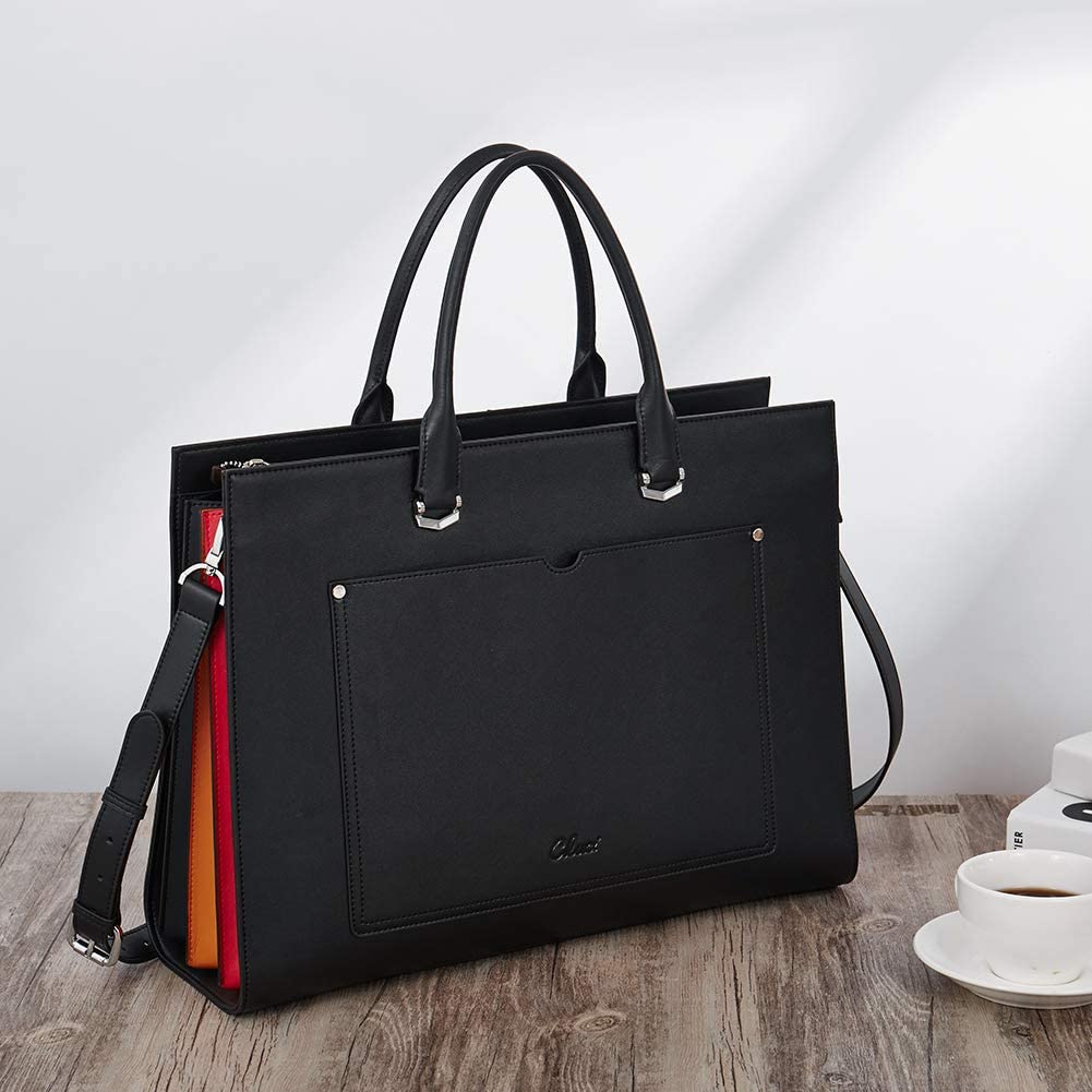 Business Shoulder Leather Bag