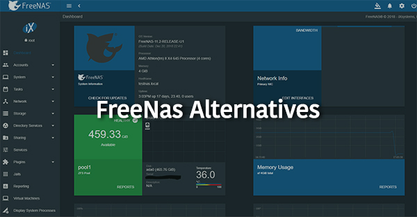 FreeNas alternatives