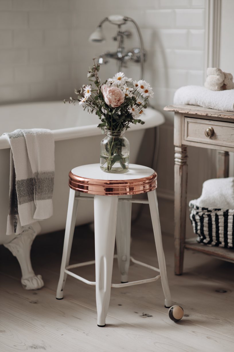 11. Copper Detail Corner Styling