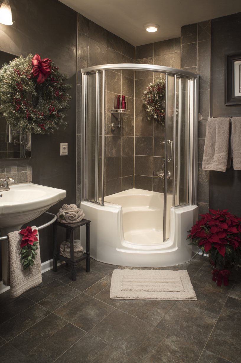 20 Holiday Bathroom Decor Ideas for a Chic Seasonal Touch