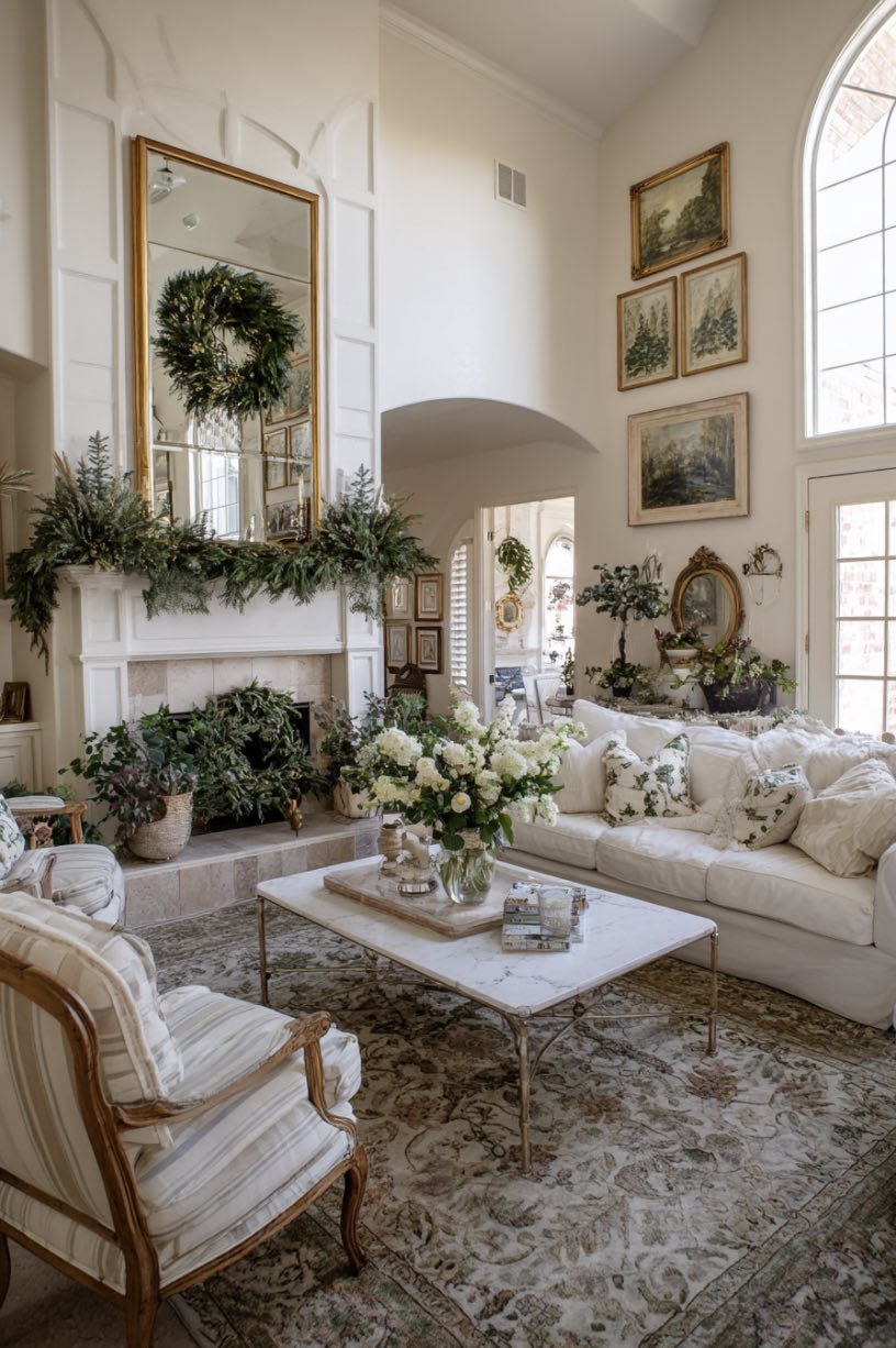 17. Vintage Parisian Christmas Elegance
