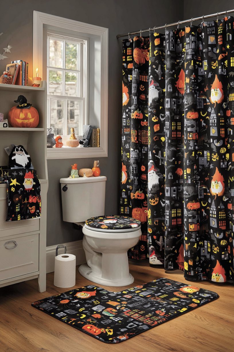 3. Cozy Chaos with Cartoon Witches