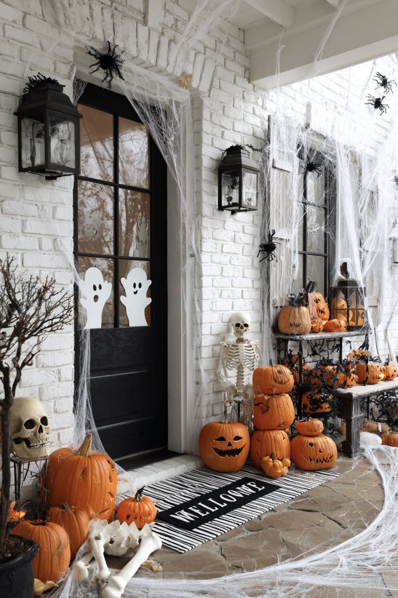 6. Dancing Ghosts Door Display