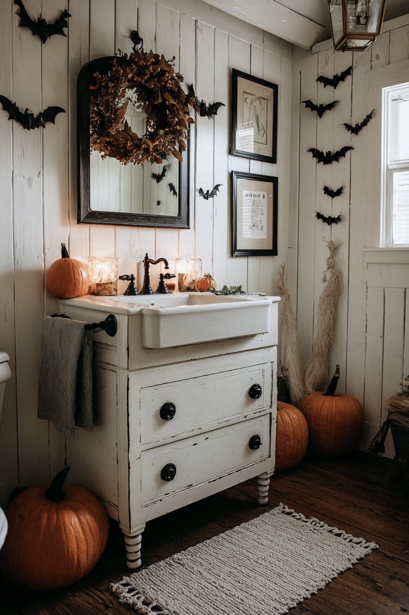 7. Farmhouse Halloween Vibes