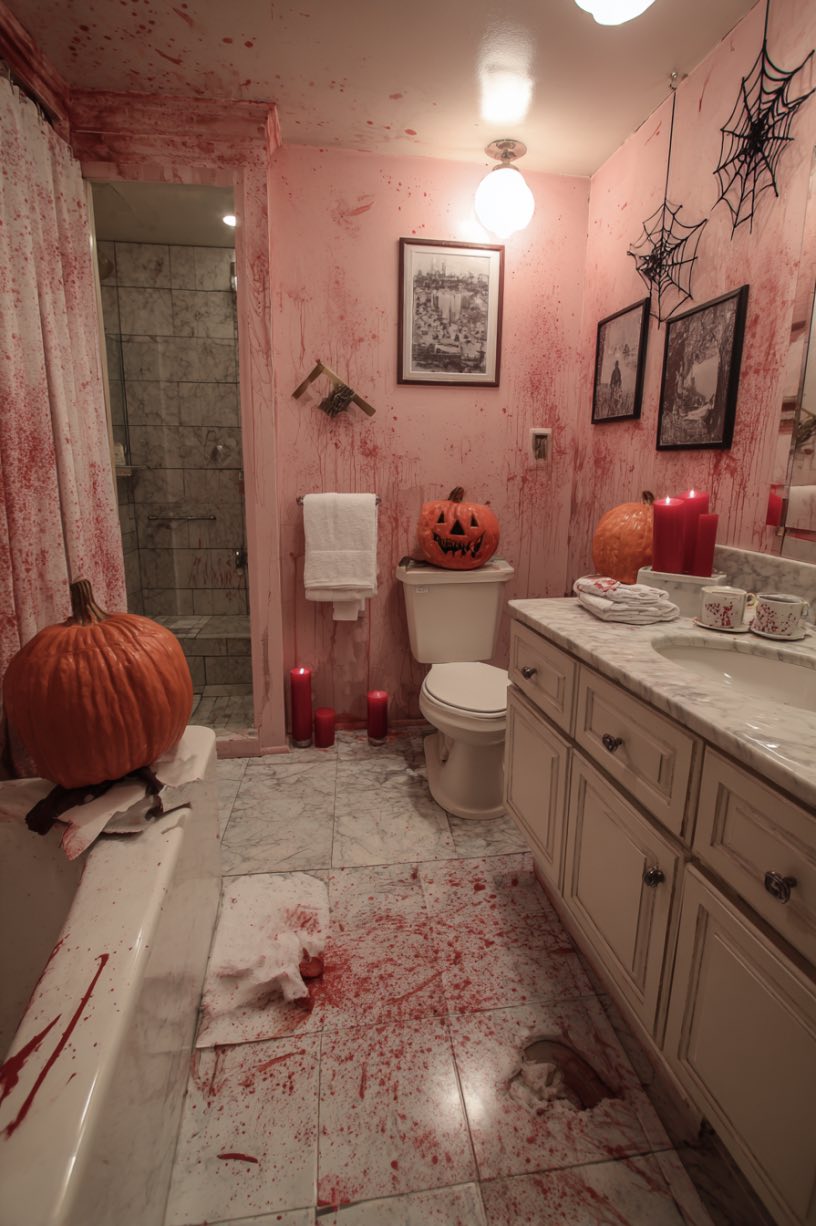 9. Bloody Drama and Spooky Details