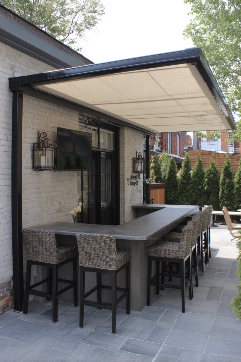 Canvas Retreat in the Backyard