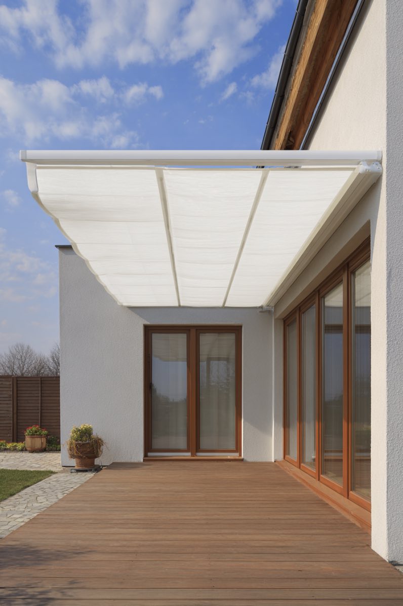 Clean White Canvas for Stylish Shade