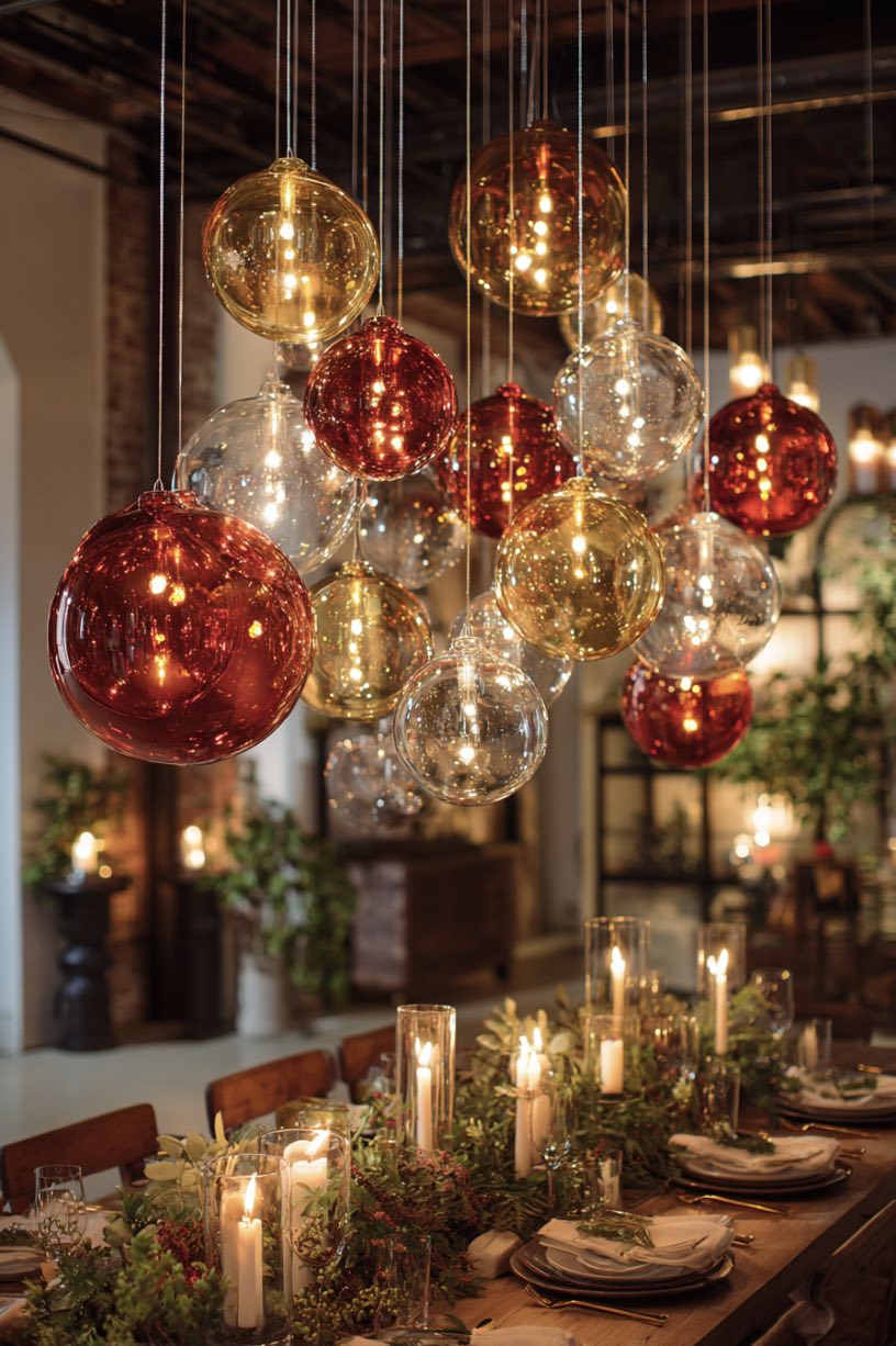 Show-Stopping Ornament Chandelier