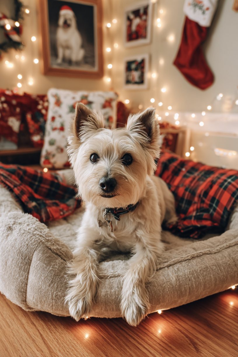 Pet-Friendly Christmas Corner