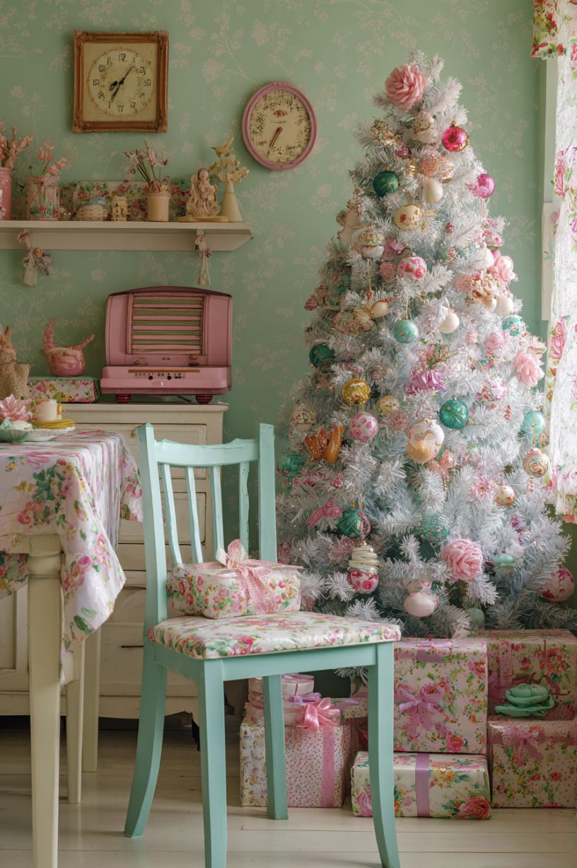 Retro Christmas Decor