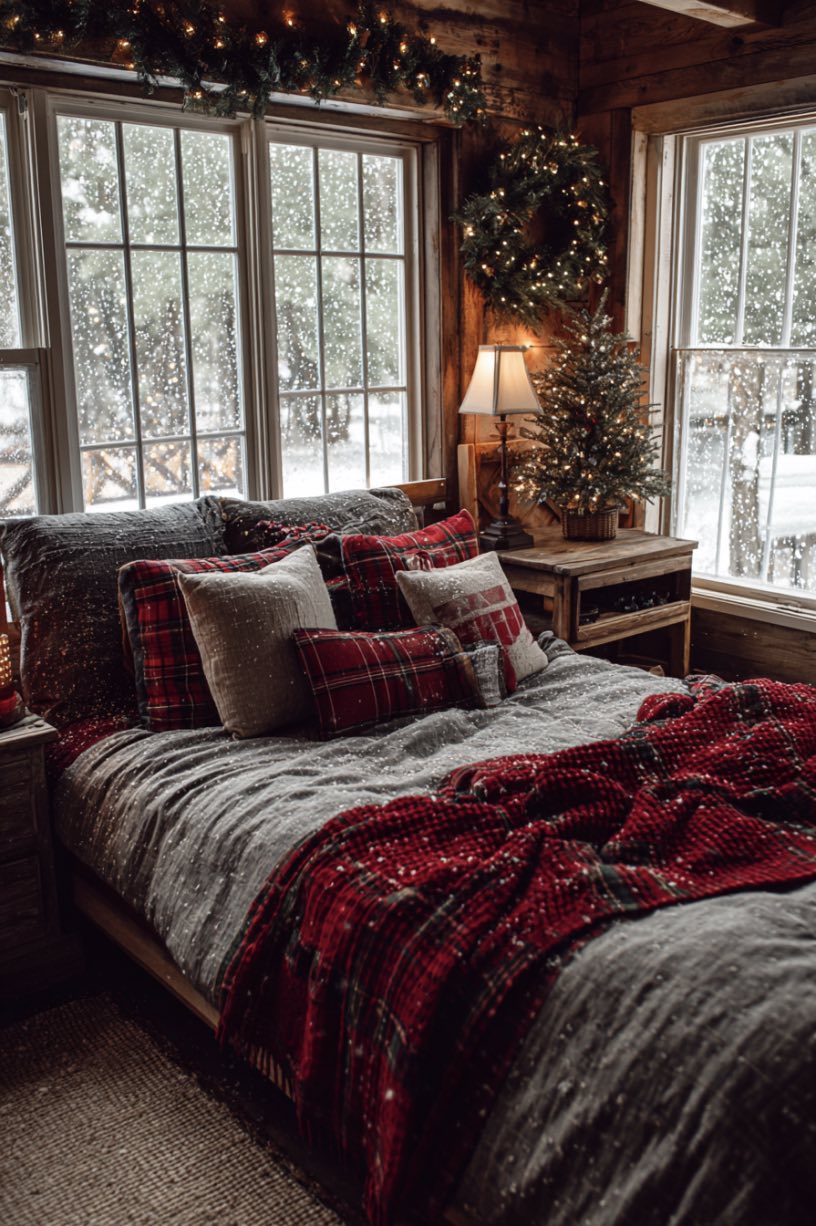 Dreamy Christmas Bedroom Retreat