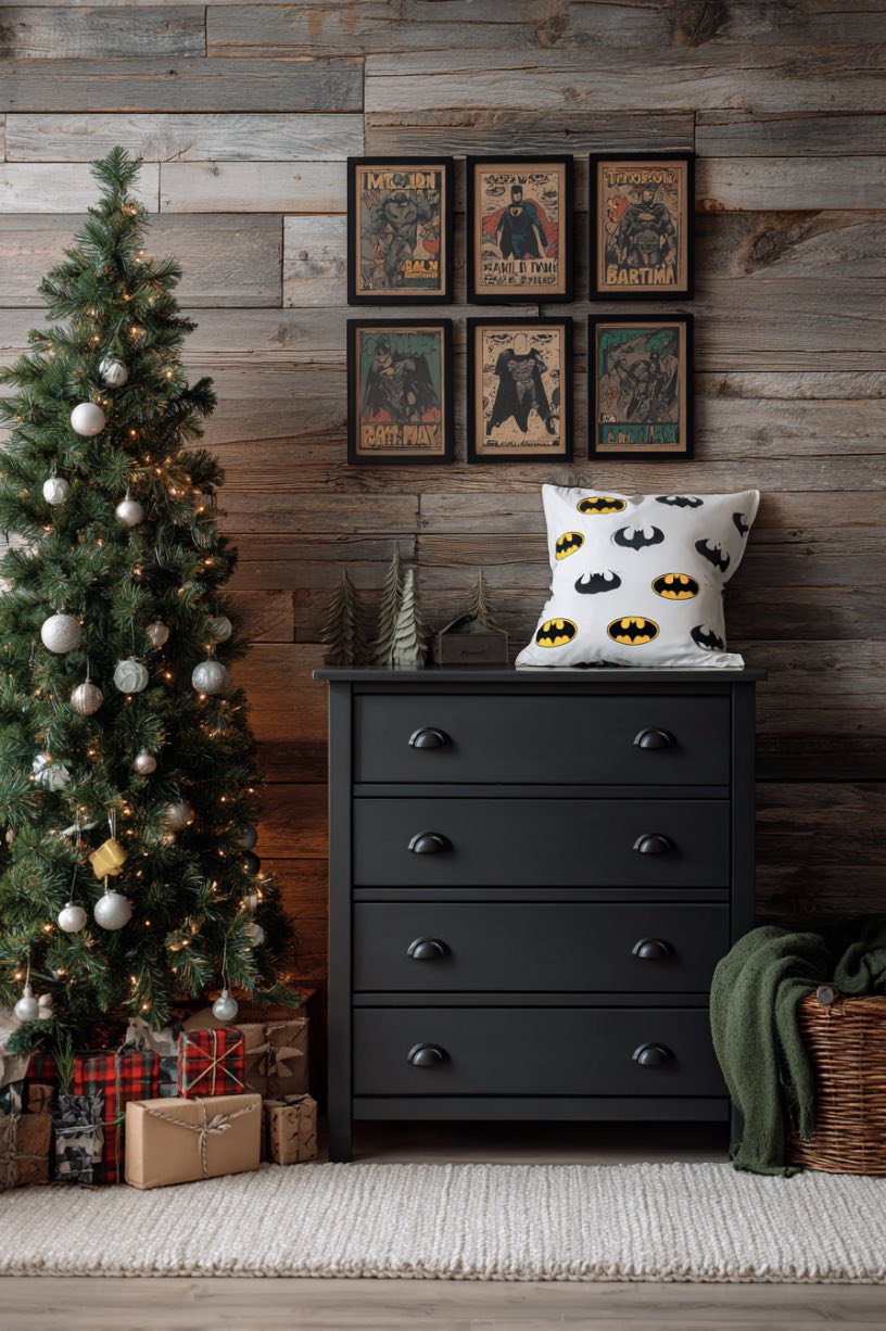 Superhero Christmas Corner