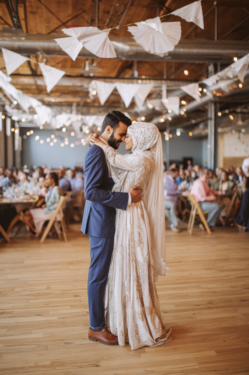 Industrial Wedding Dance Floor Ideas
