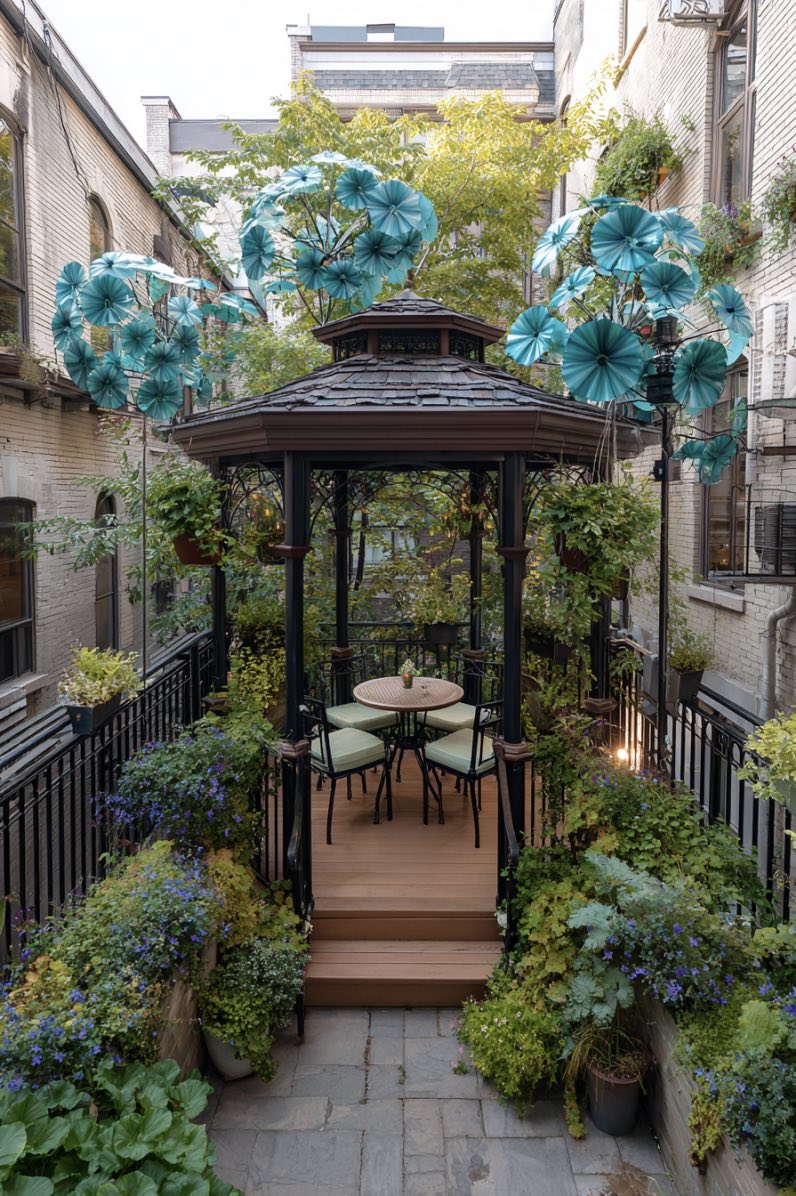 Artful Escape on a Balcony