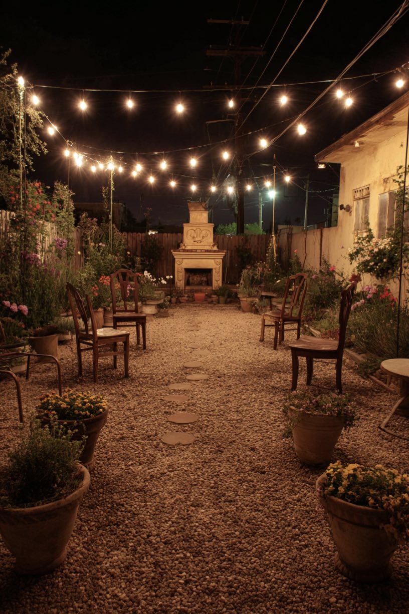 Backyard Glow After Hours