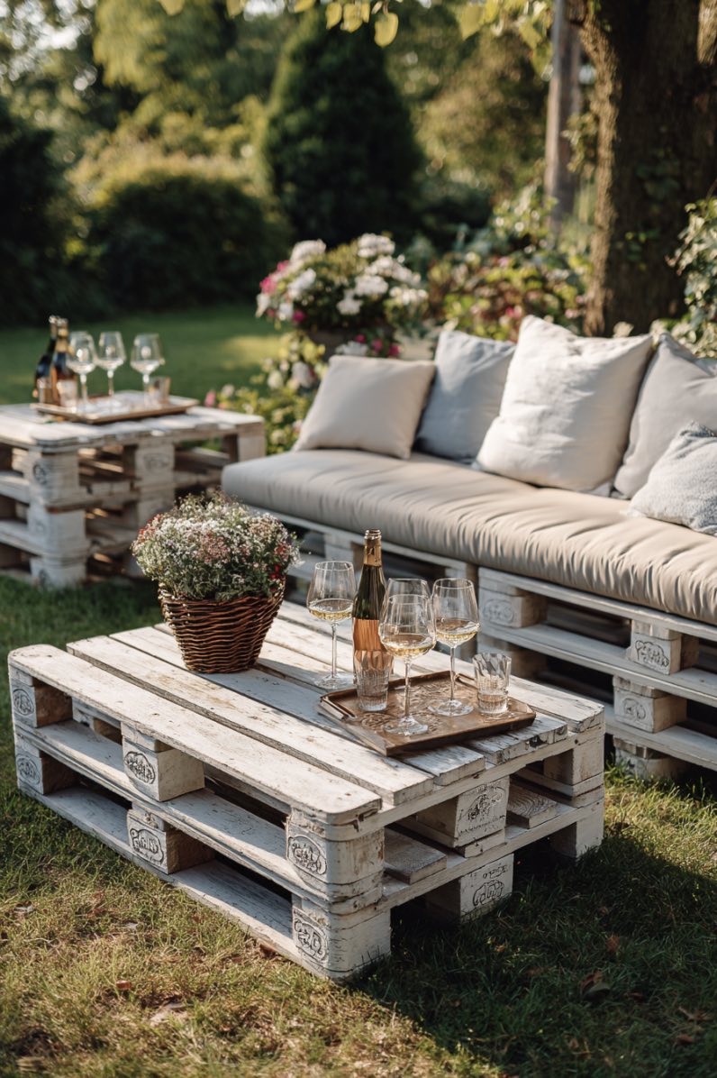 Pallet Outdoor Seating Spot