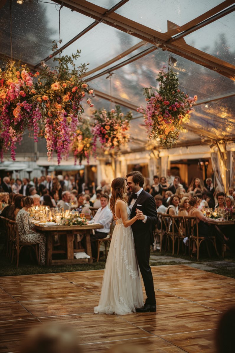 Elegant Wedding Dance Floor Ideas