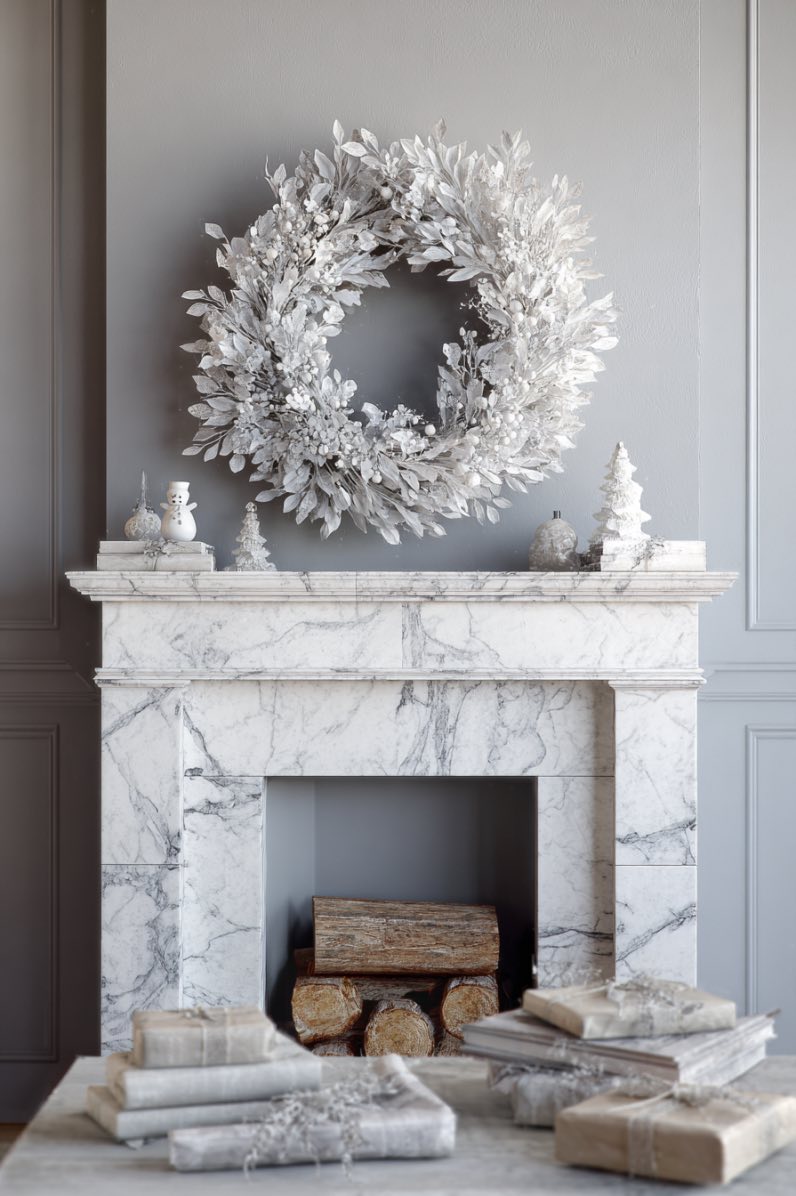 Marble Holiday Calm