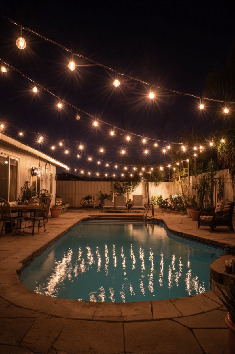 Poolside Glow in Compton