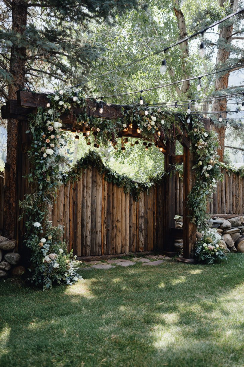 Rustic Romance Under the Lights