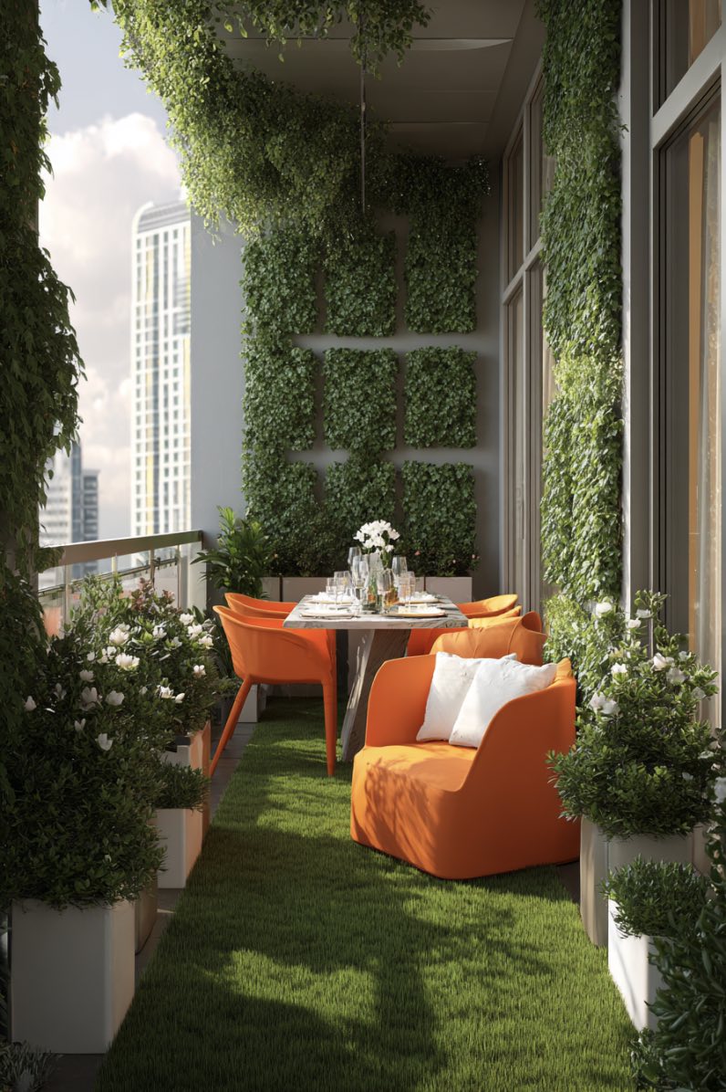 Bold and Breezy Balcony