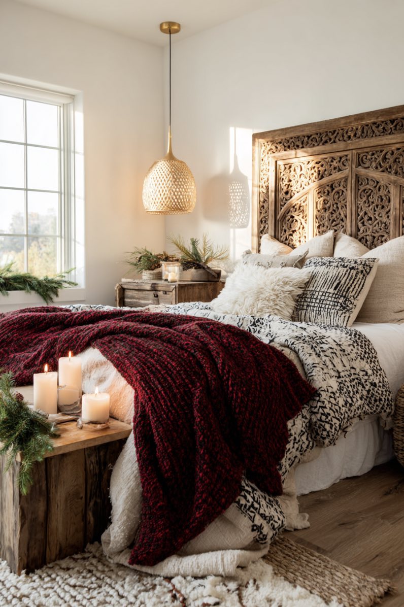 Warm Boho Holiday Glow