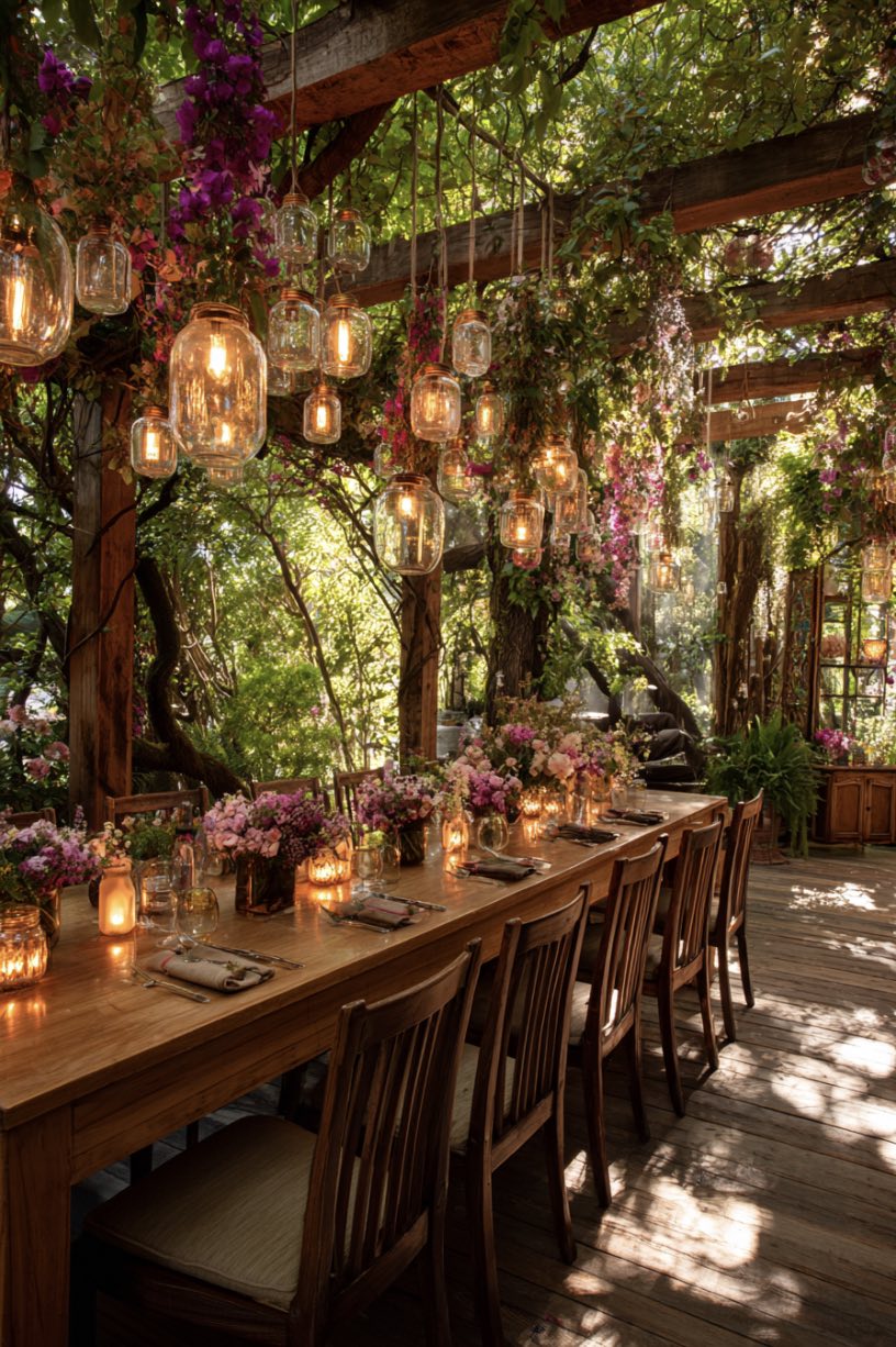 Candlelight and Wildflowers Charm