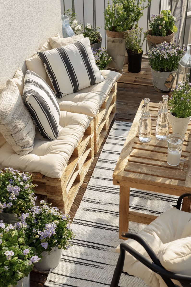 Plant Filled Balcony Retreat