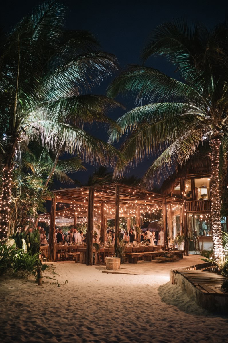 Beach Wedding Dance Floor Ideas