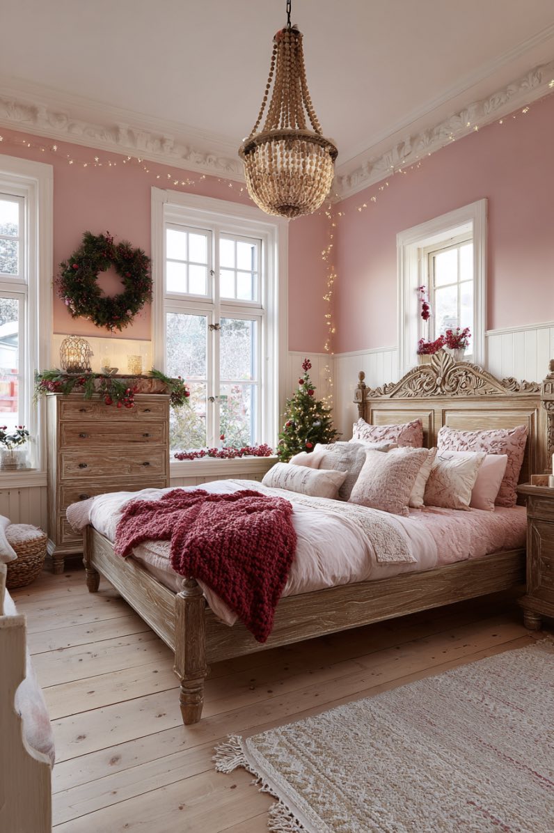 Playful Pink Holiday Nest