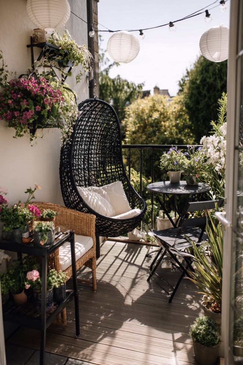 Chic Small Terrace Retreat