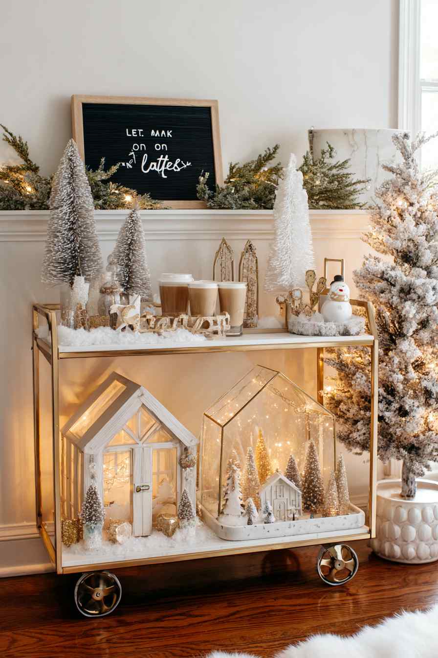 Sleigh Bells and Sips at the Holiday Bar Cart