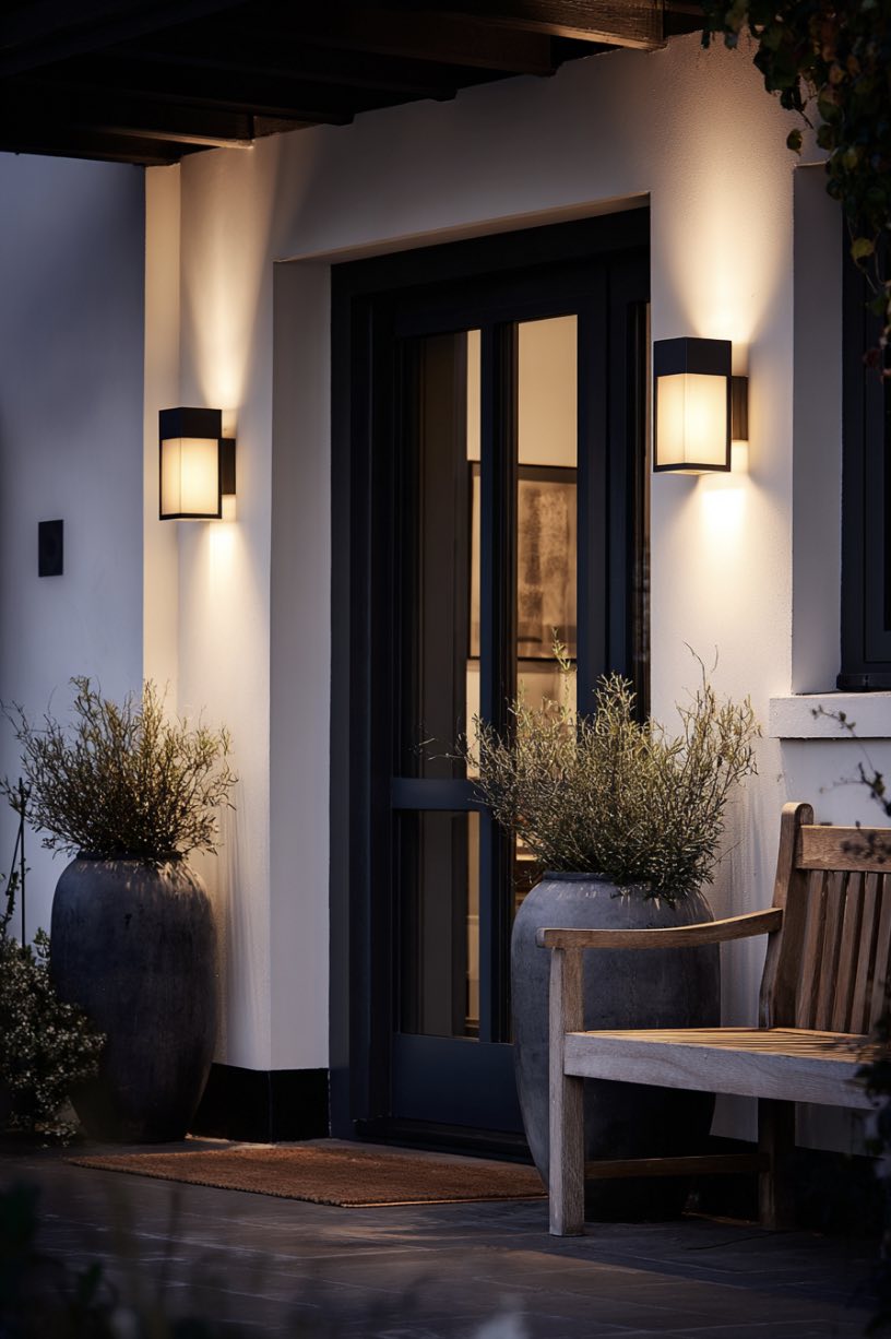 Evening Glow with Modern Charm