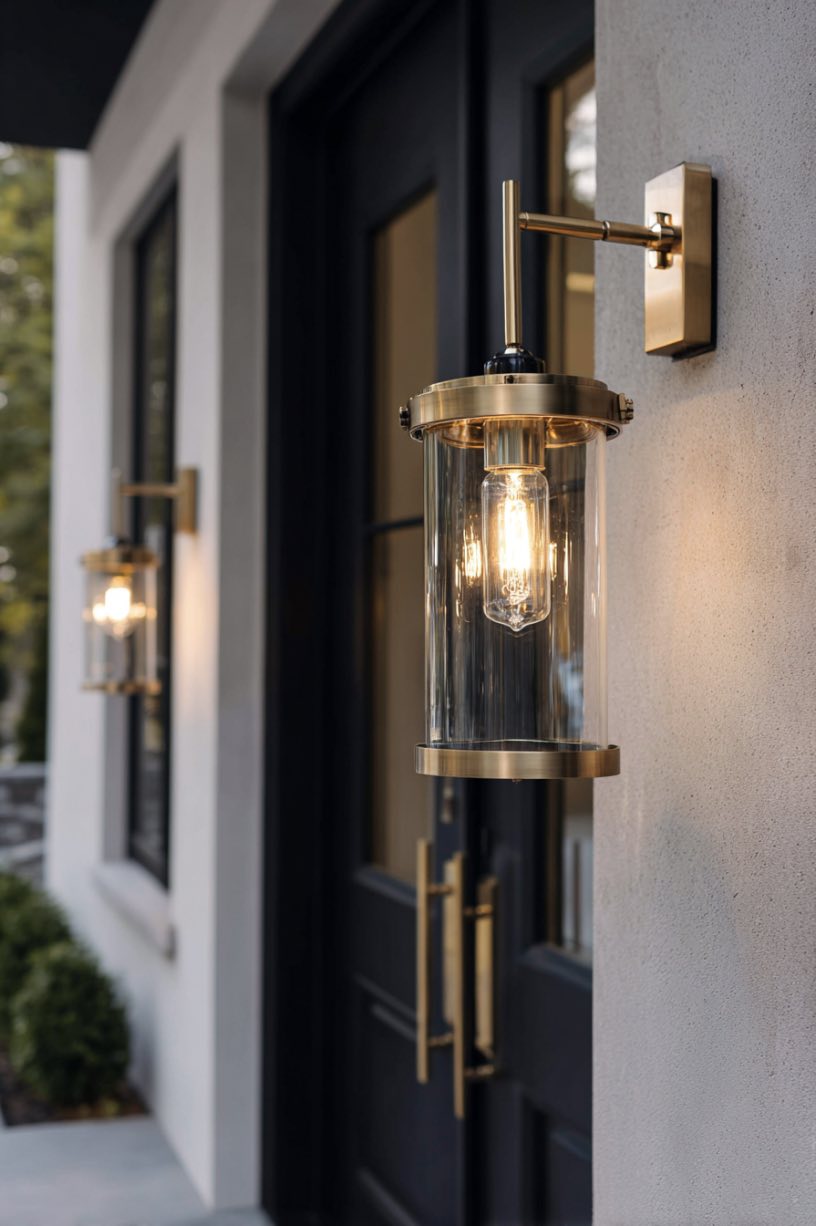 Brass Glow with Contemporary Elegance