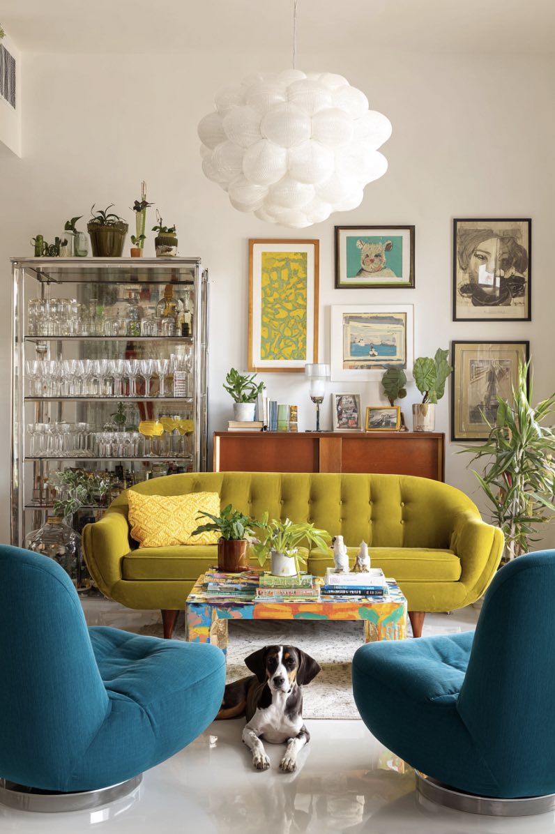 Retro Revival with a Splash of Glam
