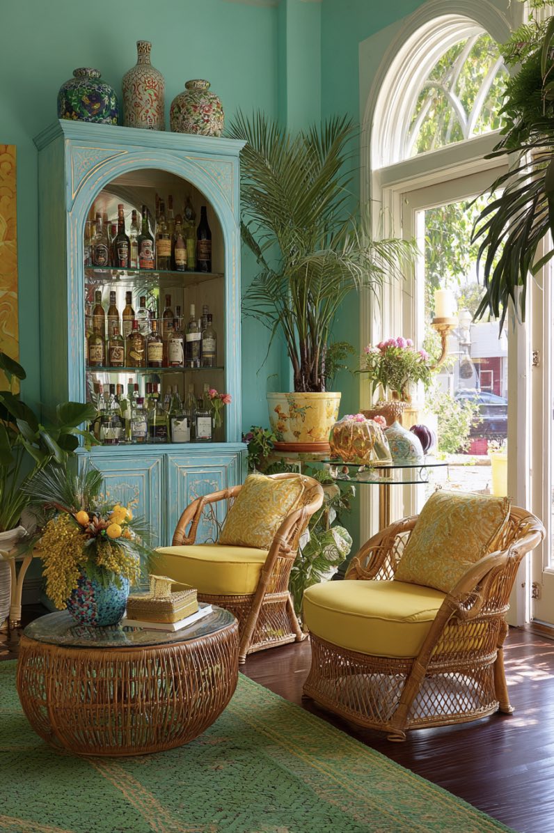 Tropical Pastel Glam