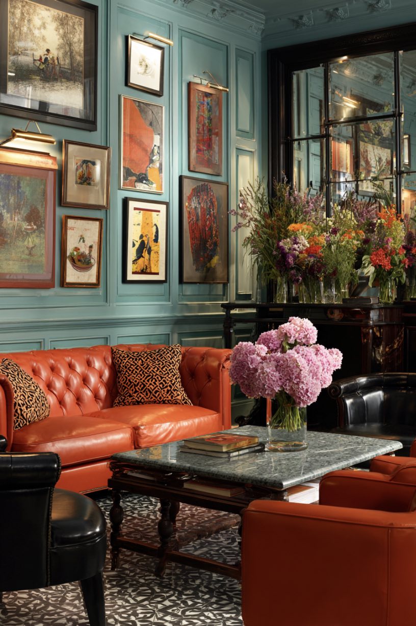 Elegant Parisian Lounge Vibes