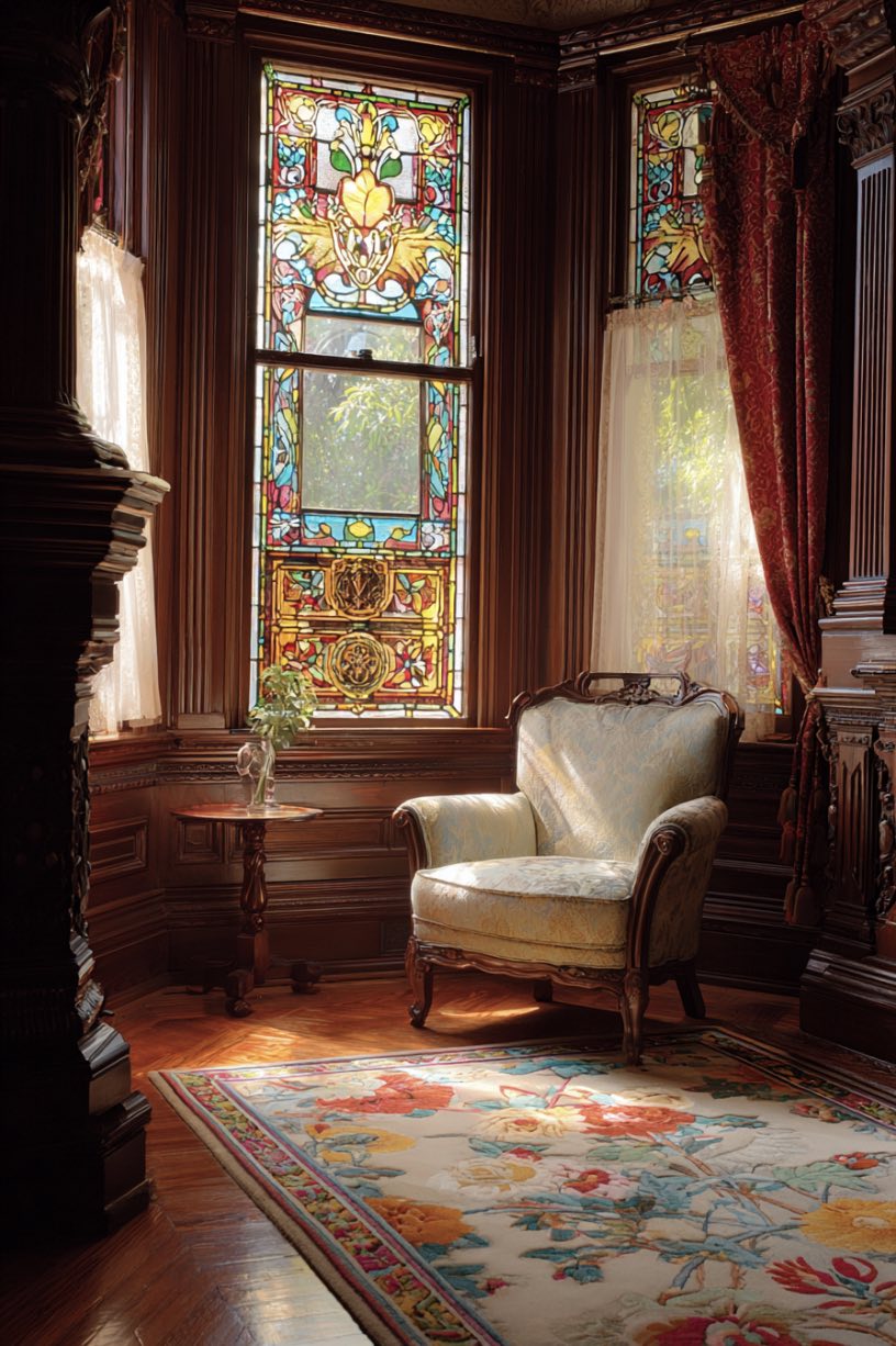 Stained Glass Window Accents