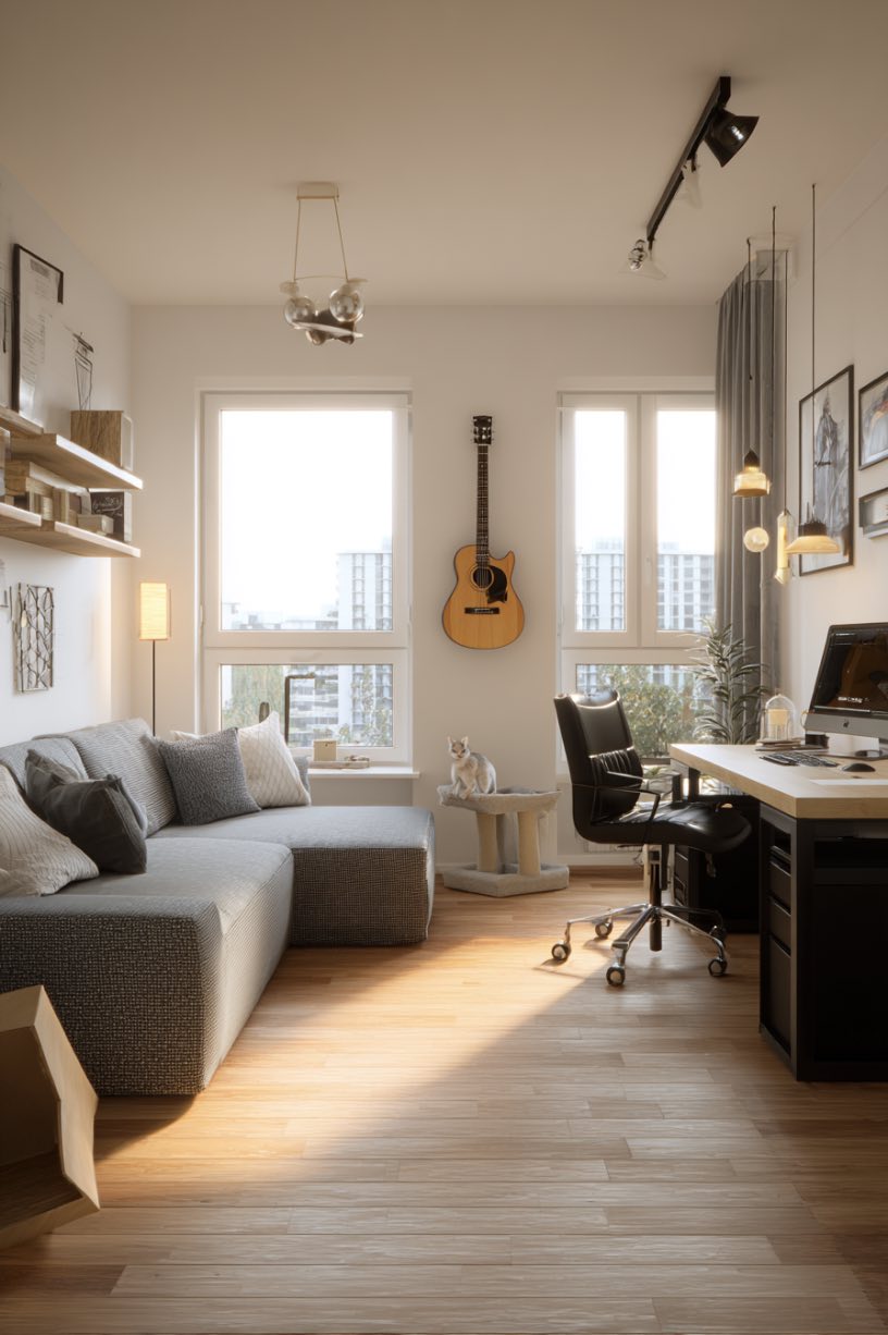 Modern Comfort with a Creative Touch