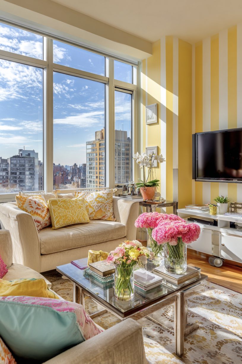 Sunny Urban Chic with Artistic Flair