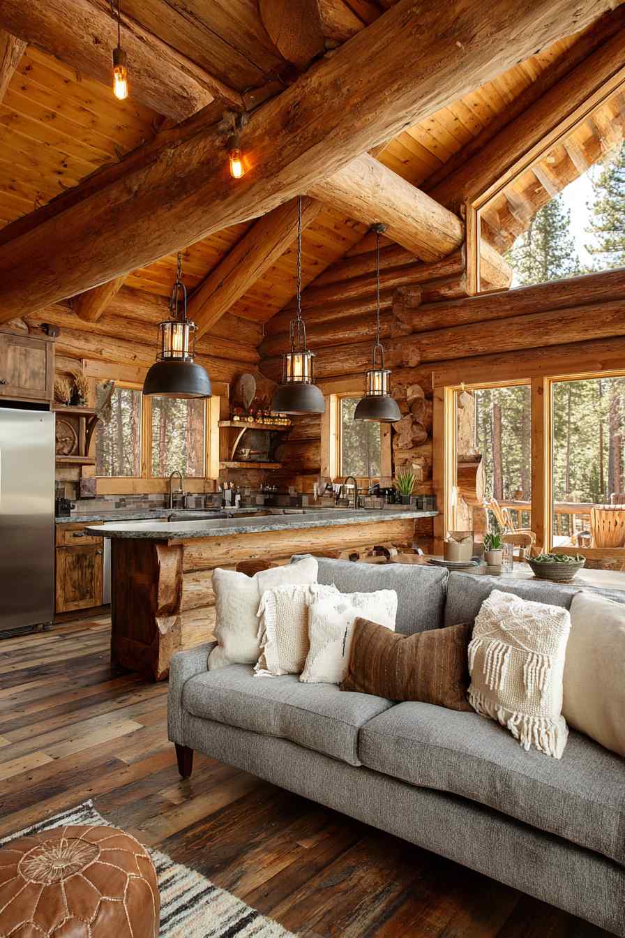 Rustic Retreat with Modern Touches