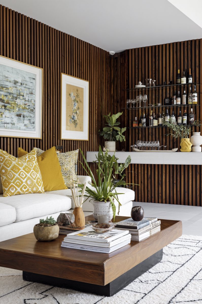 Warm Wood and Colorful Vibes