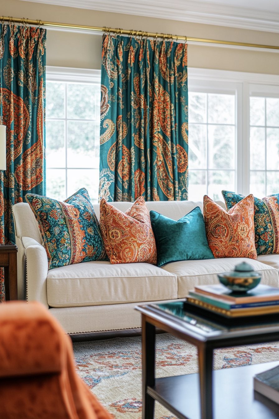 Patterned Curtains
