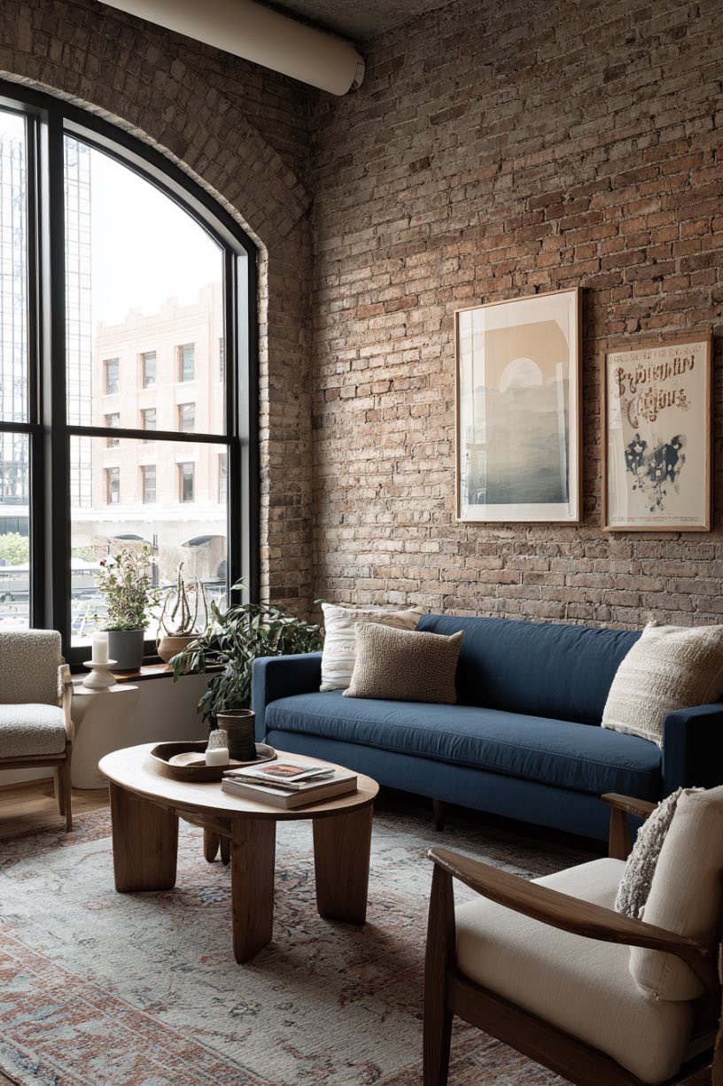 Charming Brick and Boho Blend