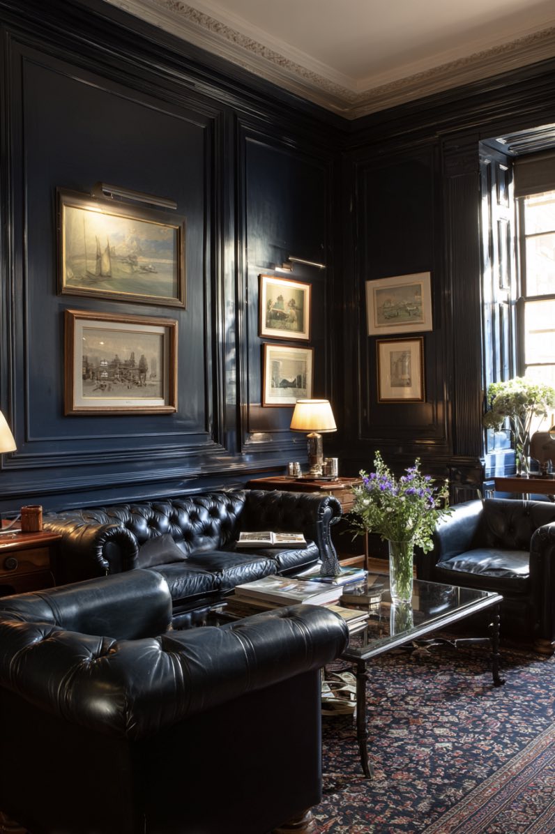 Classic Charm in Navy and Neutrals
