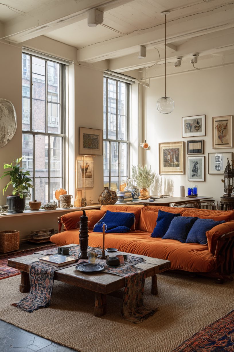 Loft Charm with Artistic Warmth