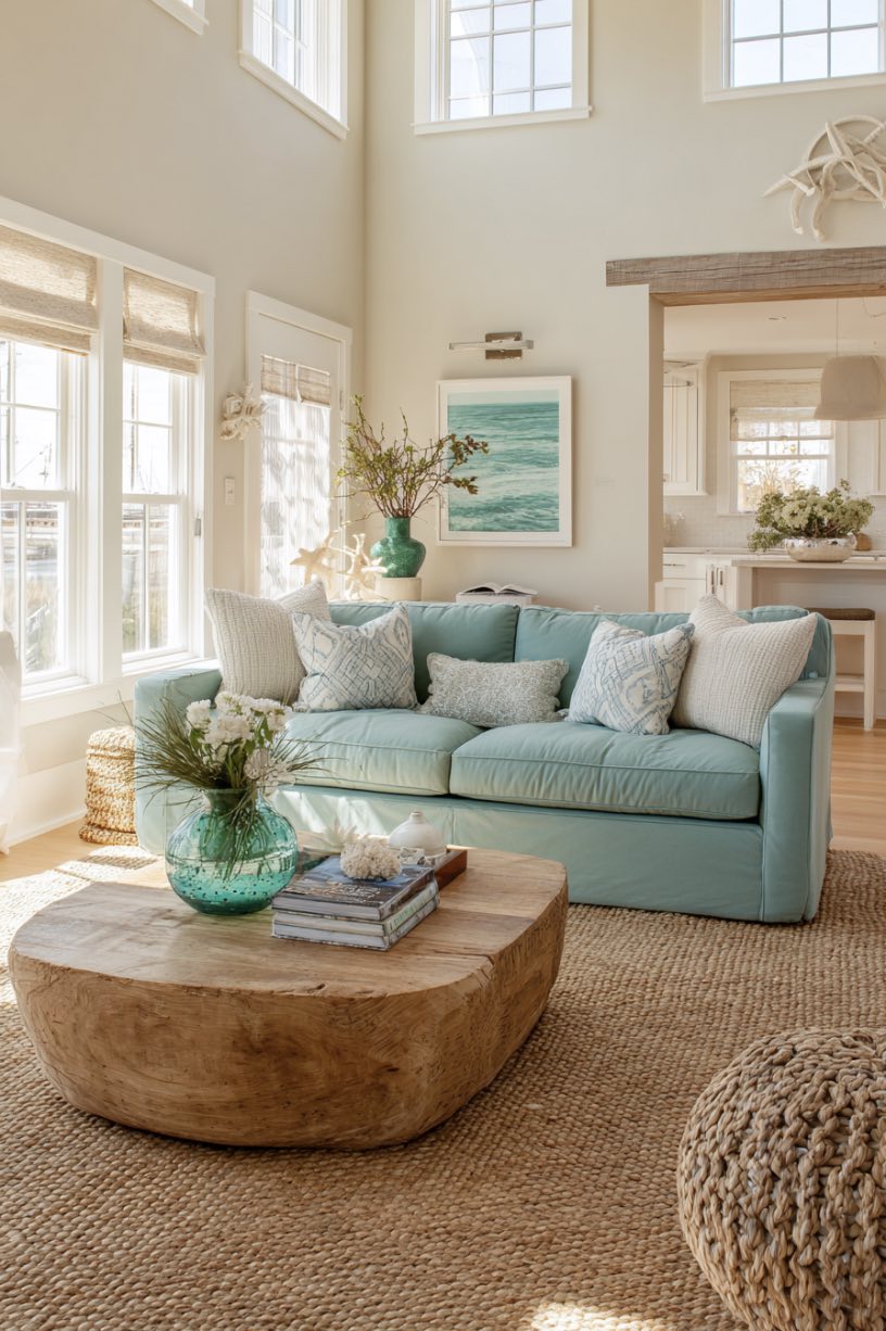 Turquoise and Sand