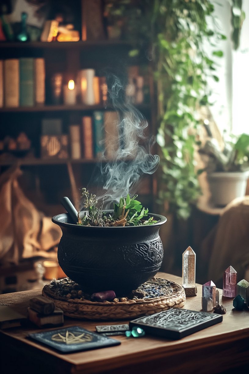 Cauldron Decor