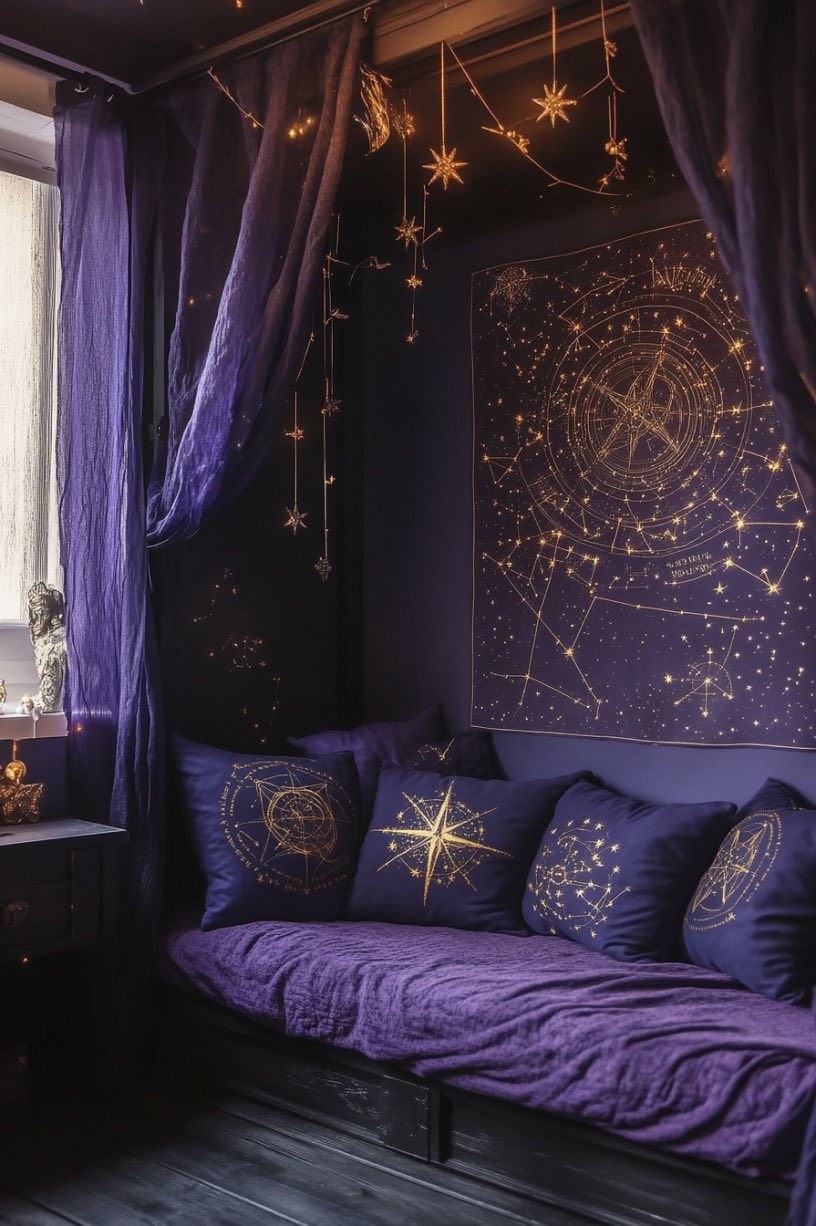 Astrology or Celestial Motifs