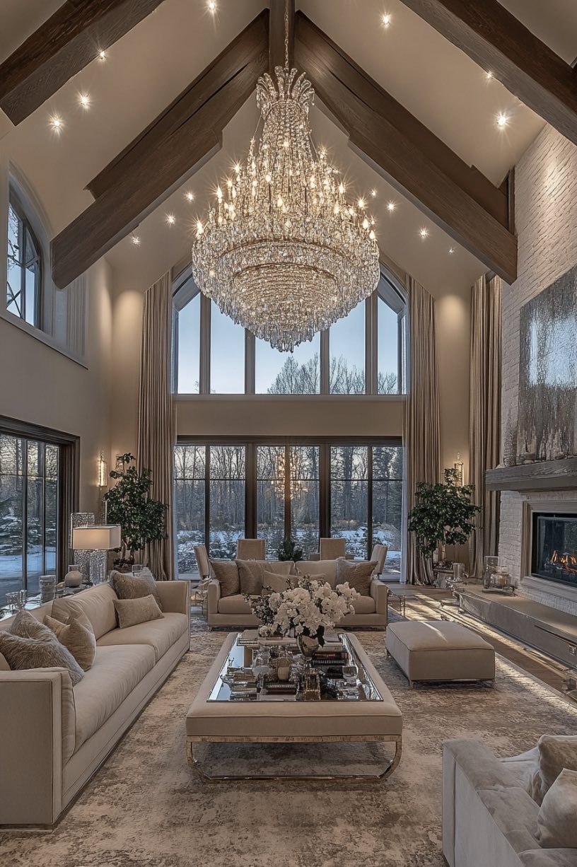 Statement Chandelier